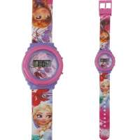 Frozen Kinder Armbanduhr Uhr Digital Lila